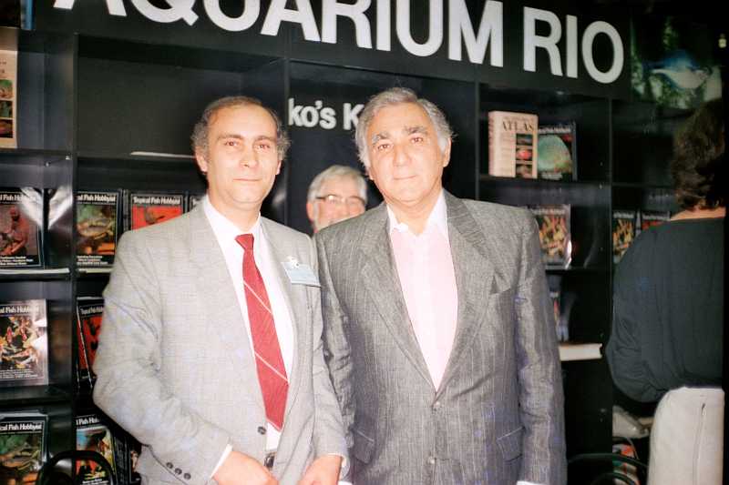 Dr.Helbert R. AXELROD, ile Almanya Fuar